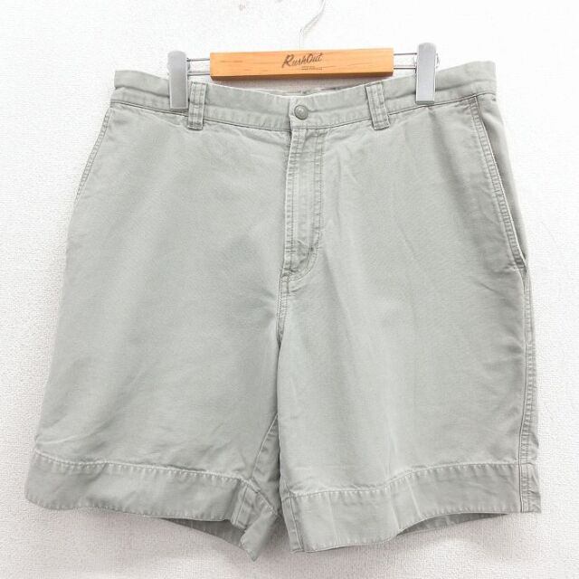 コロンビア 00s ショートパンツ 薄ベージュ 実寸W34 | 古着