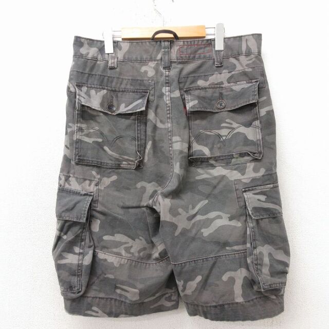 古着通販 W35☆古着 リーバイス Levis ハーフ カーゴ パンツ ショーツ