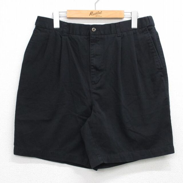 ピューリタン 00s ショートパンツ ブラック 実寸W33 | 古着