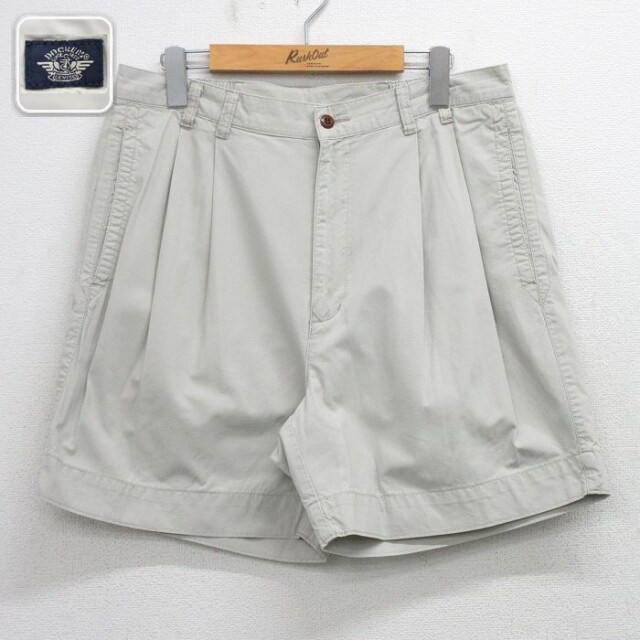 【20%OFF】ドッカーズ ショートパンツ ベージュ 実寸W33 | 古着