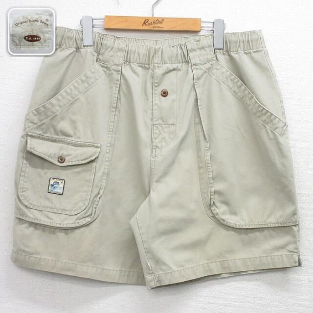 【20%OFF】W37 ショートベイカーパンツ ベージュ | 古着