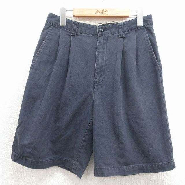エディーバウアー 00s ショートパンツ ブラック 実寸W30 | 古着