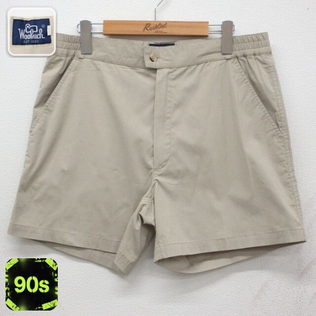 【20%OFF】ウールリッチ 90s ショートパンツ ベージュ 実寸W33 | 古着