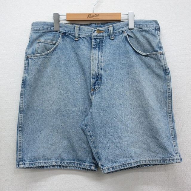 ラングラー 90s ショートパンツ ネイビー 実寸W37 | 古着