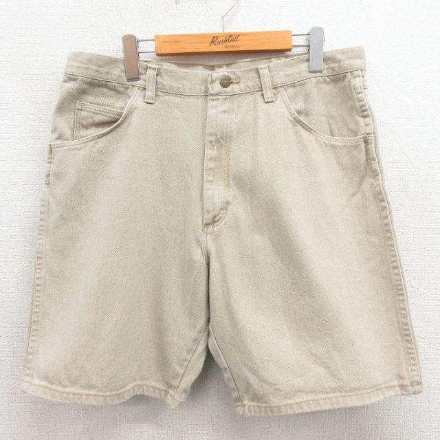 ラングラー 90s ショートパンツ ベージュ 実寸W34 | 古着