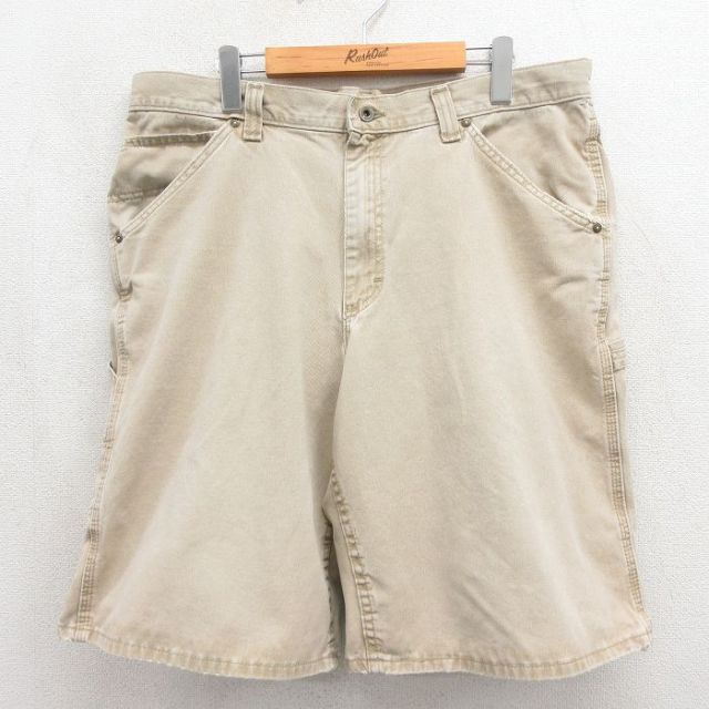 リー 90s ハーフペインターパンツ ベージュ 実寸W38 | 古着