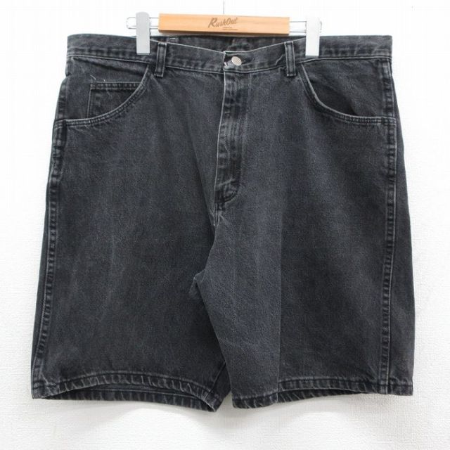 ラングラー ショートパンツ ブラック 実寸W39 | 古着