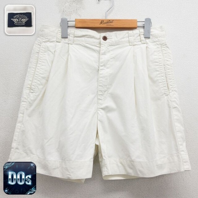 【20%OFF】ドッカーズ 00s ショートパンツ ホワイト 実寸W34 | 古着