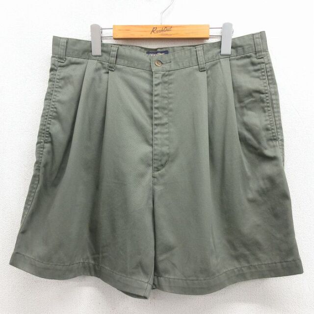 ドッカーズ 00s ショートチノパンツ カーキ 実寸W36 | 古着