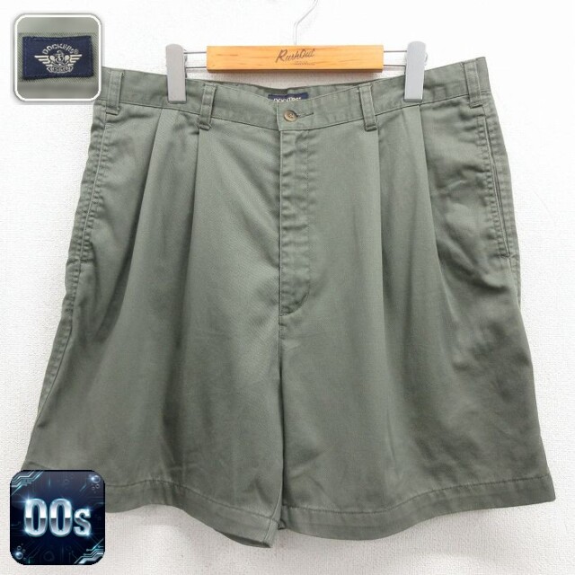 【20%OFF】ドッカーズ 00s ショートチノパンツ カーキ 実寸W36 | 古着