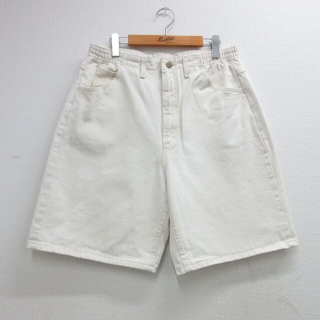 エルエルビーン 90s ショートパンツ 生成り ベージュ 実寸W33 | 古着