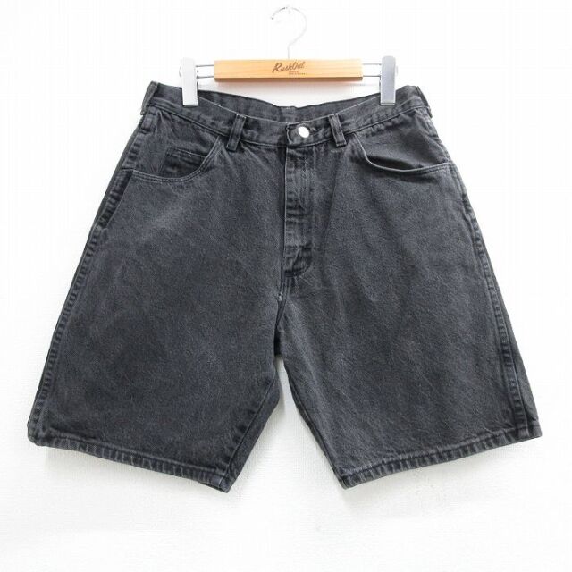 ラングラー 00s ショートパンツ ブラック 実寸W30 | 古着