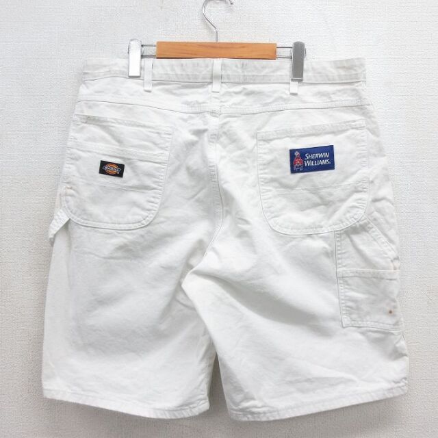 古着通販 W38☆古着 ディッキーズ ハーフ ペインター パンツ ショーツ