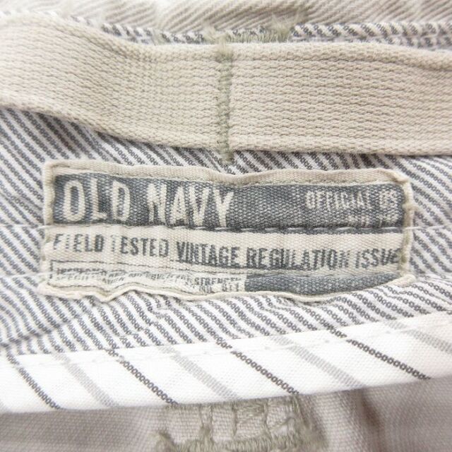 古着通販 W38☆古着 オールドネイビー OLD NAVY ハーフ カーゴ パンツ