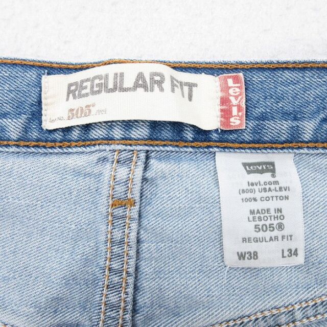 古着通販 W38☆古着 リーバイス Levis 505 ショート パンツ ショーツ