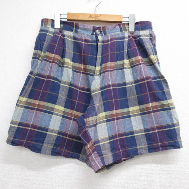 古着通販 W34☆古着 ショート パンツ ショーツ メンズ 90年代 90s