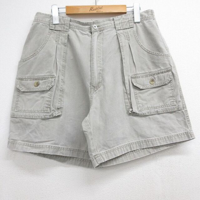 実寸W36 ショートパンツ グレー | 古着