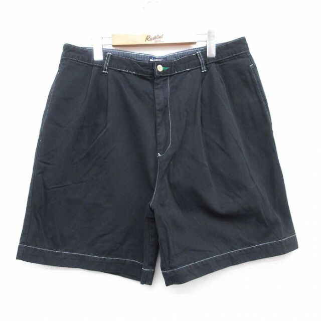 古着通販 W36☆古着 トミーヒルフィガー ショート ブランド パンツ