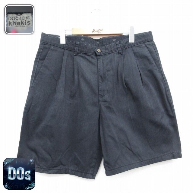 【20%OFF】ドッカーズ 00s ショートパンツ ブラック 実寸W36 | 古着