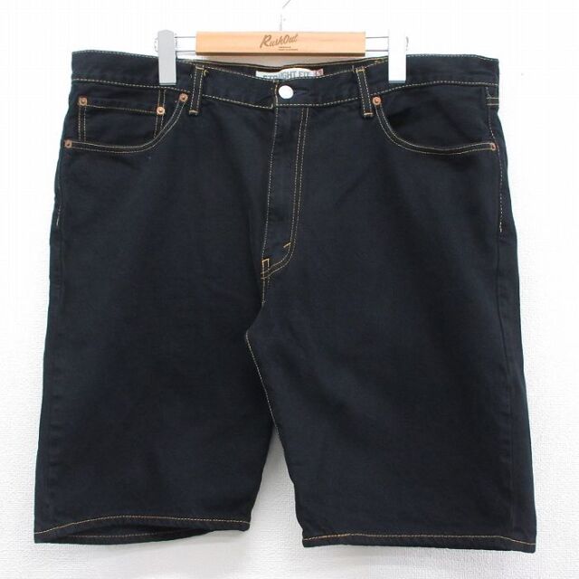 リーバイス505 ショートパンツ ブラック 実寸W39 | 古着