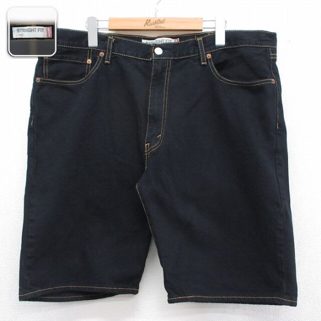 リーバイス505 ショートパンツ ブラック 実寸W39 | 古着