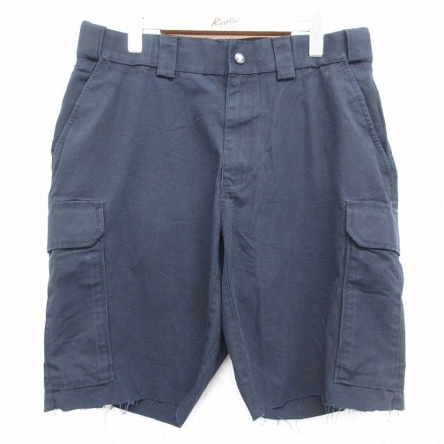 5.11タクティカル ショートカーゴパンツ リップストップ ブラック 実寸W36 | 古着