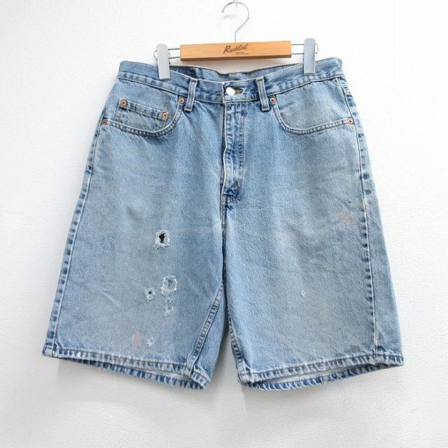 古着通販 W34☆古着 リーバイス Levis 550 ショート パンツ ショーツ
