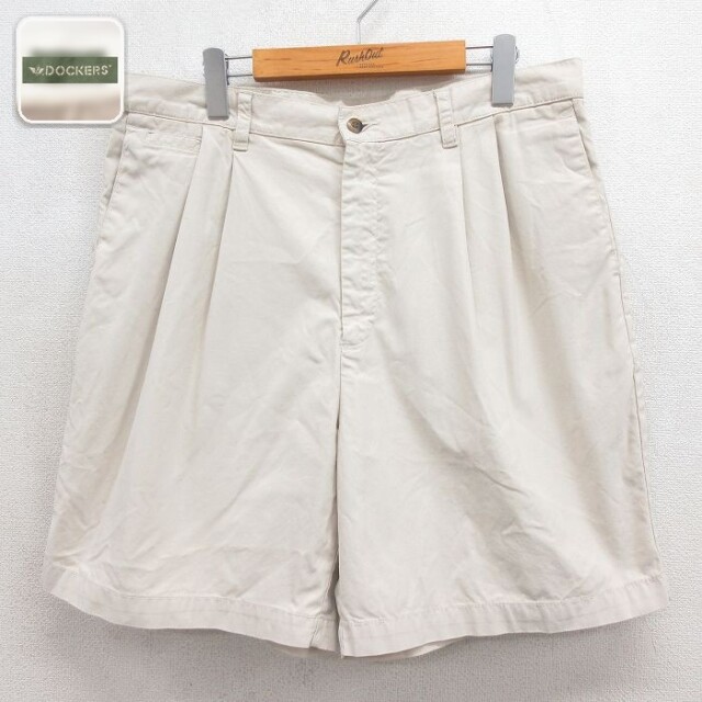 ドッカーズ ショートパンツ ベージュ 実寸W34 | 古着
