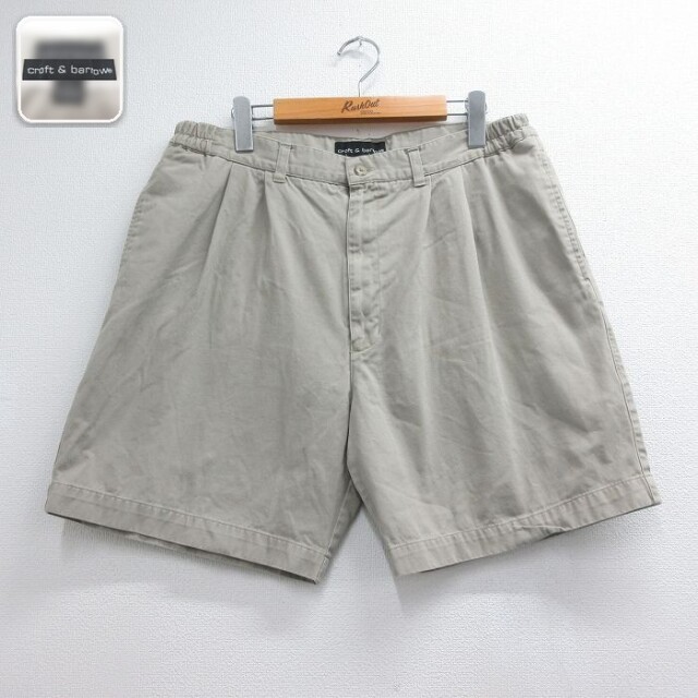 croft&barrow ショートパンツ ベージュ 実寸W34 | 古着