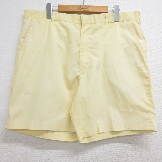 90s ショートパンツ イエロー 実寸W37 | 古着