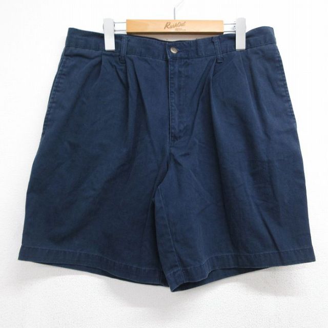 ドッカーズ 00s ショートパンツ ネイビー 実寸W35 | 古着