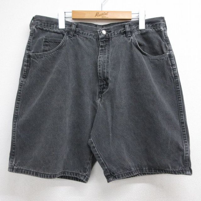 ラングラー 00s ショートパンツ ブラック 実寸W36 | 古着
