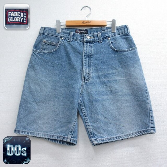 FADED GLORY 00s ショートパンツ デニム ネイビー 実寸W36 | 古着