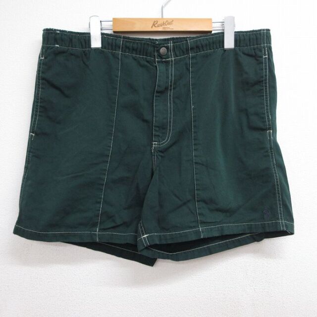 ラルフローレン 90s ショートパンツ ワンポイントロゴ グリーン 実寸W33 | 古着