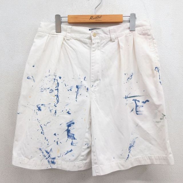 RRL パッチワーク柄　サーフショーツ w34 ラルフローレン 古着通販 W34☆古着 ラルフローレン ブランド ショート チノ パンツ