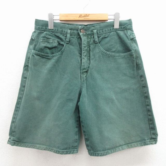 bandwagon 90'S ビンテージ ショートパンツ 古着通販 W33☆古着 ショート パンツ ショーツ メンズ 90年代 90s