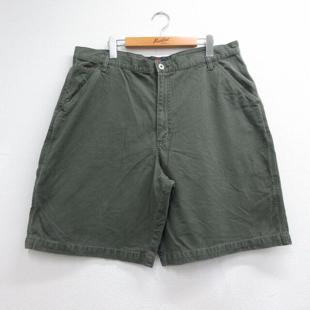 ルート66 00s ショートパンツ カーキ 実寸W36 | 古着