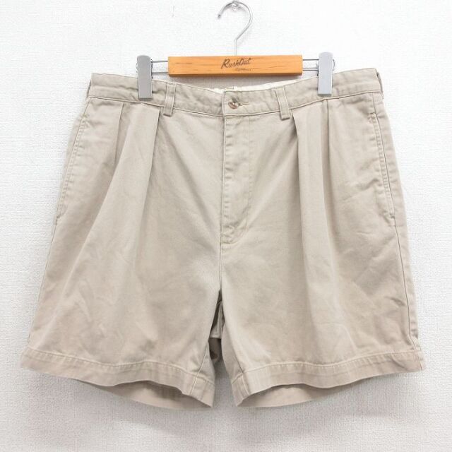 ラルフローレン 90s ショートチノパンツ ANDREW ベージュ 実寸W36 | 古着