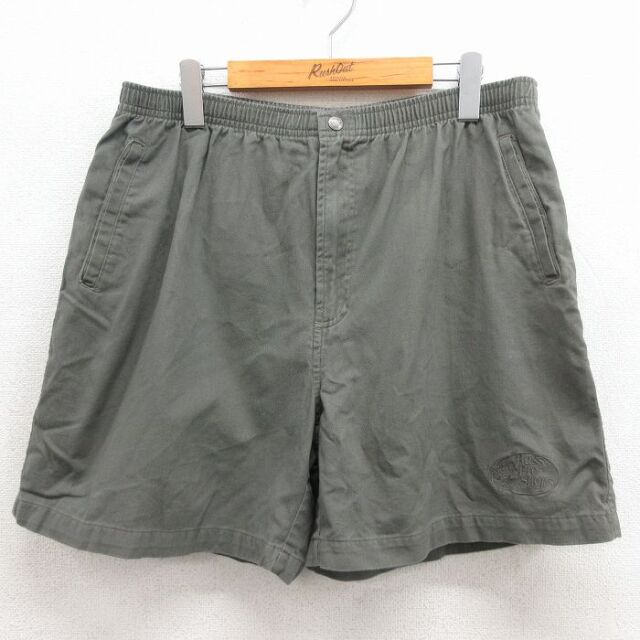 W35★古着 レッドヘッド ショート パンツ ショーツ メンズ 00年代 00s バスプロショップ コットン グレー 26jun24