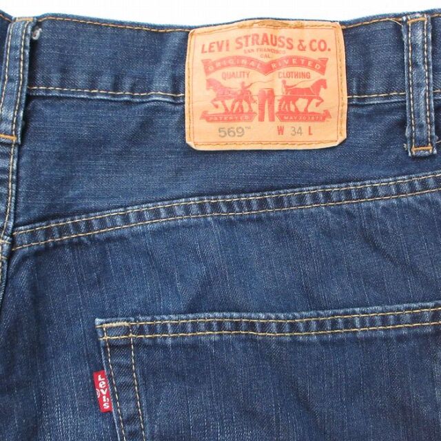 古着通販 W34☆古着 リーバイス Levis 569 ショート パンツ ショーツ