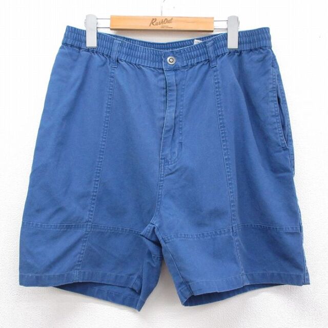 ベーシックエディションズ 90s ショートパンツ ブルー 実寸W34 | 古着