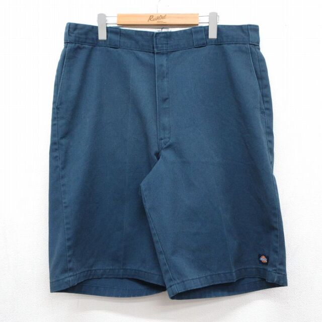 ディッキーズ 90s ショートワークパンツ ネイビー 実寸W38 | 古着