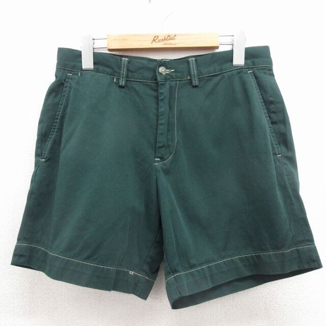 ラルフローレン 90s ショートパンツ グリーン 実寸W30 | 古着