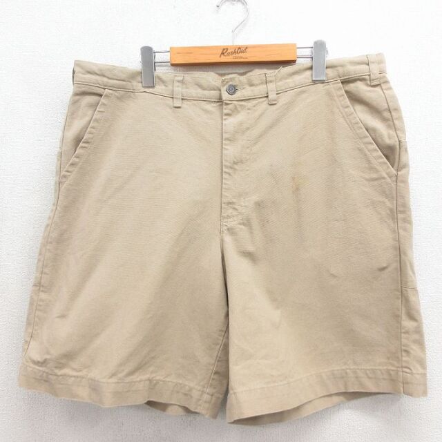 パタゴニア ショートパンツ ベージュ メンズ実寸W38 | 古着