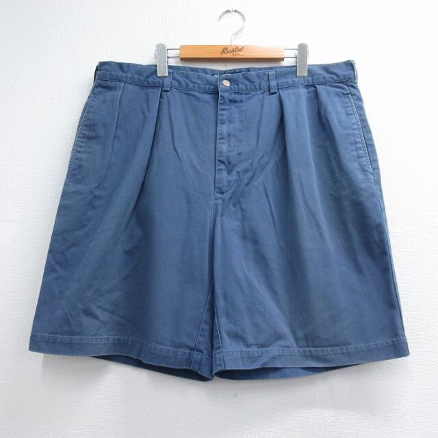 ラルフローレン 90s ショートチノパンツ TYLER ネイビー 実寸W40 | 古着
