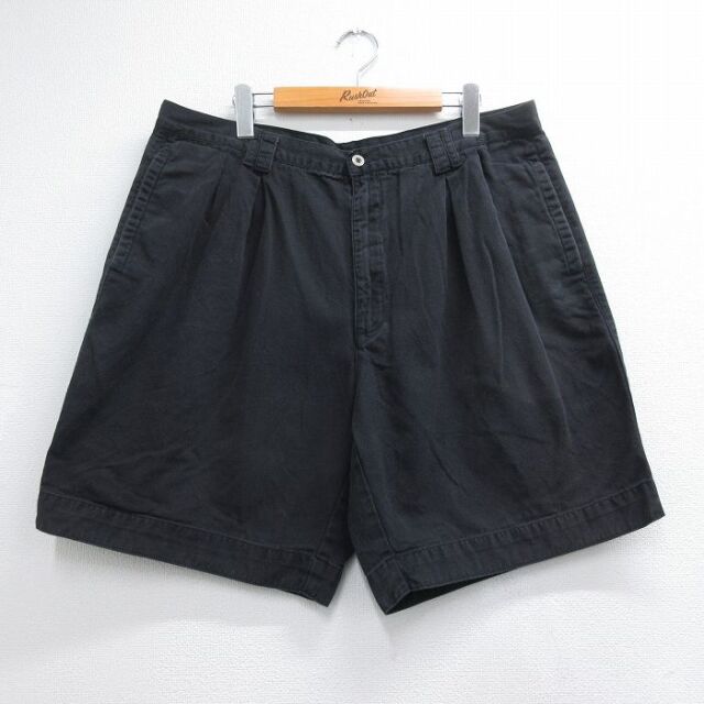 ドッカーズ 90s ショートパンツ ブラック 実寸W38 | 古着