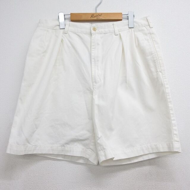 ラルフローレン 90s ショートチノパンツ TYLER ベージュ 実寸W36 | 古着
