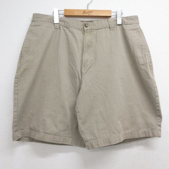 ラルフローレン 90s ショートパンツ ベージュ 実寸W38 | 古着