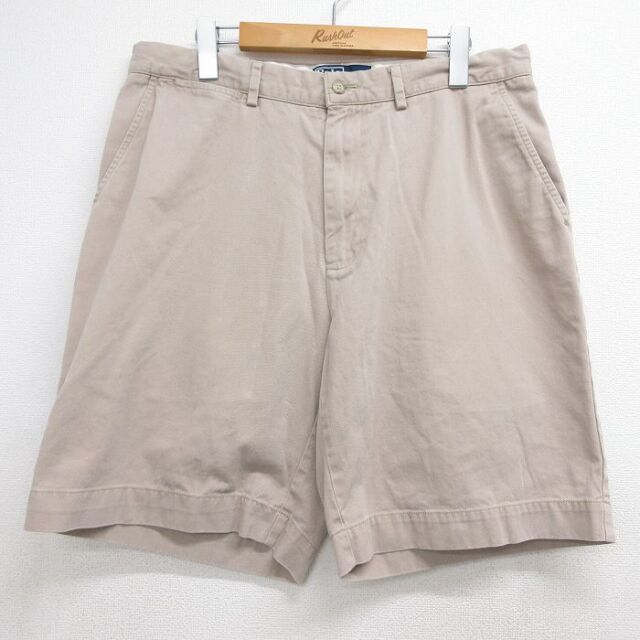 ラルフローレン 90s ショートチノパンツ PROSPECT ベージュ 実寸W34 | 古着