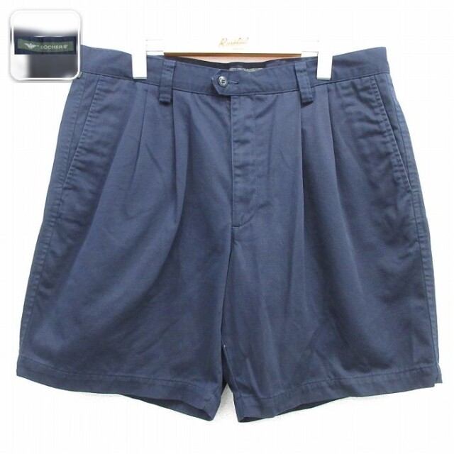 ドッカーズ ショートパンツ ネイビー 実寸W36 | 古着